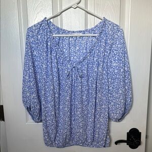 Sienna sky ditsy floral top M